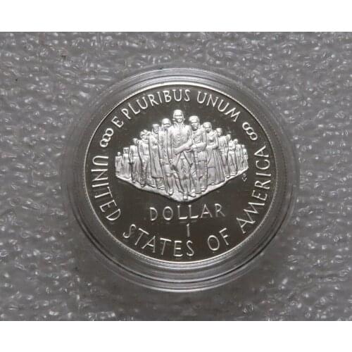 American Silver Coin 1987 Bicentennial of the U.S. Constitution Real Rare Silver Original Coin Collection