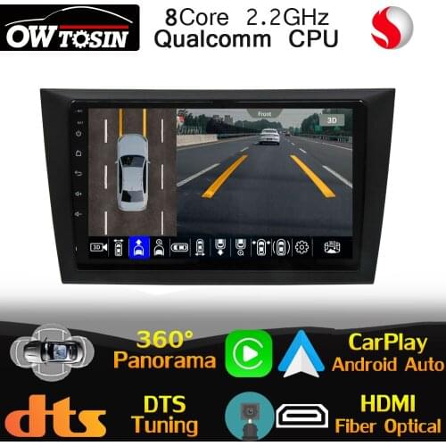 Qualcomm 8Core For VW Volkswagen Golf 2008-2012 Android Car Radio GPS 360 Panoramic CarPlay Auto Head Unit 4G LTE Optical HDMI