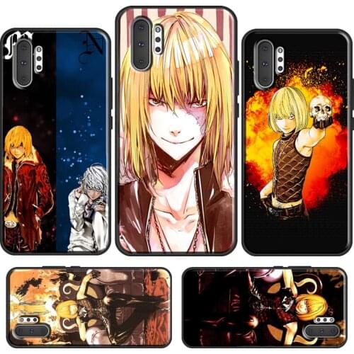 Mello Death Note Anime For Samsung Galaxy S21 Ultra S20 FE S10 Plus S8 S9 S10E Phone Case For Note 20 10 9 Cover