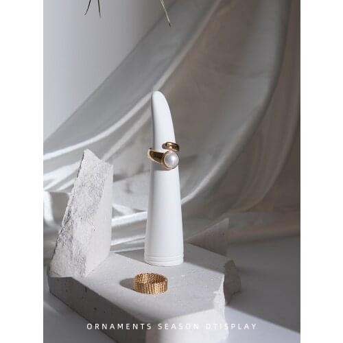 Gypsum Rings Display Holder Rings Display Stand Jewelry Display Holder