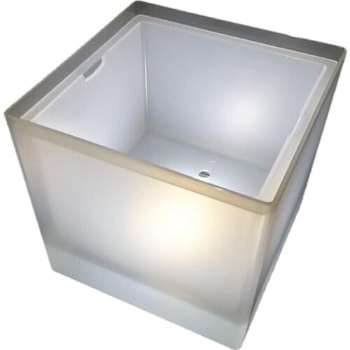 Cheap 3.5L Double Wall Led Ice Bucket for Beer or Ice