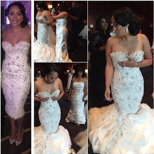 Ensotek Wedding Dresses With A Train