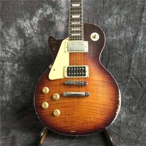 Factory custom shop, handmade electric guitars, left-handed guitars,flamed maple top