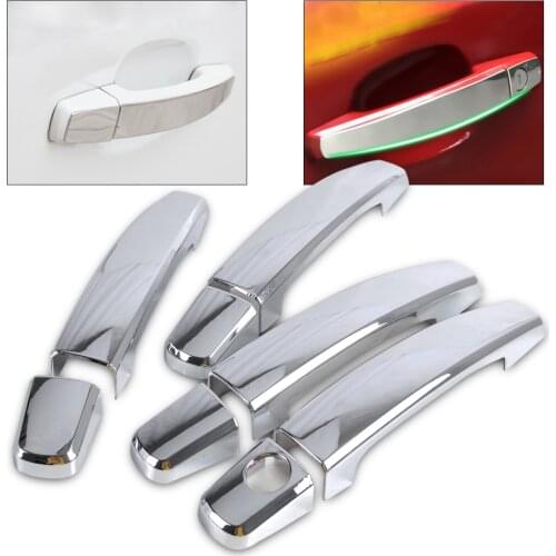 Beler Chrome Door Handle Cover Trim for Buick Regal Allure LaCrosse Excelle Holden Captiva Saturn Chevrolet Cruze Camaro Spark