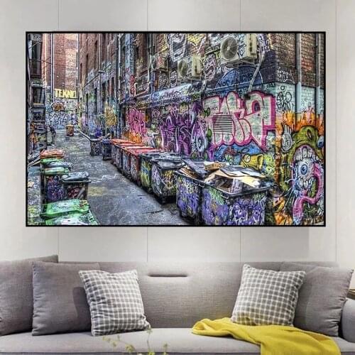 Graffiti Art Posters and Prints Street Graffiti Canvas Painting Street Culture Wall Artist Home Decorative Painting Cuadros