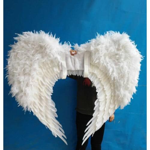 Creative Halloween Party decor props Devil black ANGEL wings Active background wall Home decoration fairy wings