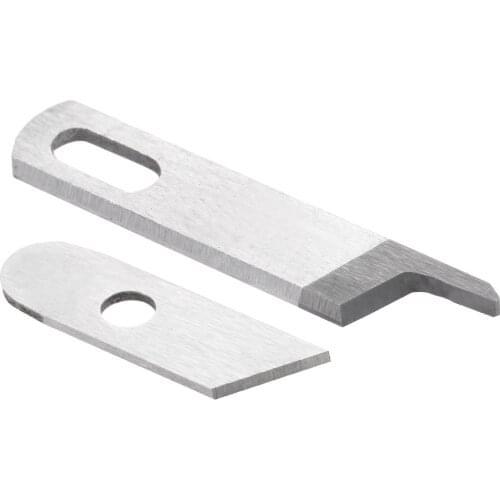 2pcs/set Sewing Machine Upper+Lower Knife Blade Babylock/Consew/Elna/Pfaff/Serger-Mate/Simplicity/Serger Mchines Singer Hicello