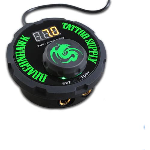 Newest Tattoo Power Dual Mode Mini Power for Tattoo Machine Supply Wireless Foot Tattoo Mini Power Supply