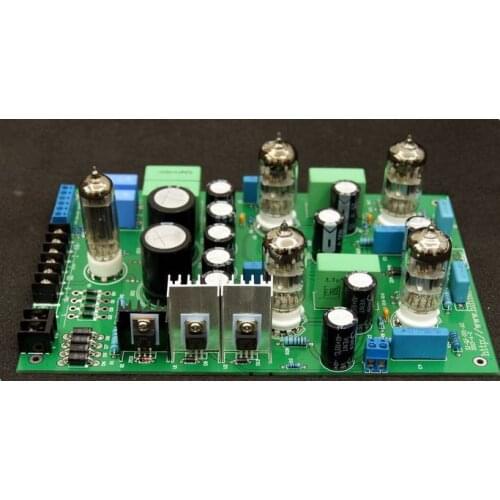 SRPP 6N11 + 6Z4 Rectifier Class A Tube Preamplifier Board