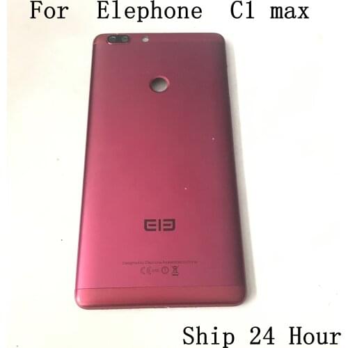Elephone C1 Max Used Protective Battery Case Cover Back Shell + Camera Glass Lens For Elephone C1 Max