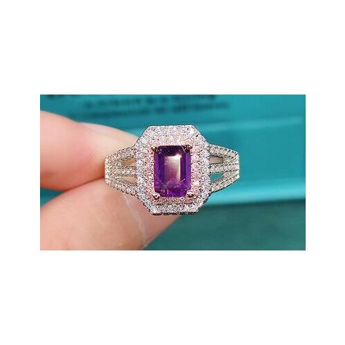 WKOUD Real GAGAFEEL 925 Sliver Natural Red Corundum Rings For Wo Mens Size US (#7 8 9 10 11) Genuine Handmade rings 925