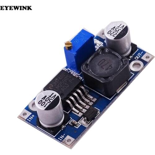 10pcs/lot Tracking number LM2596 LM2596S DC-DC adjustable step-down power Supply module NEW ,High Quality