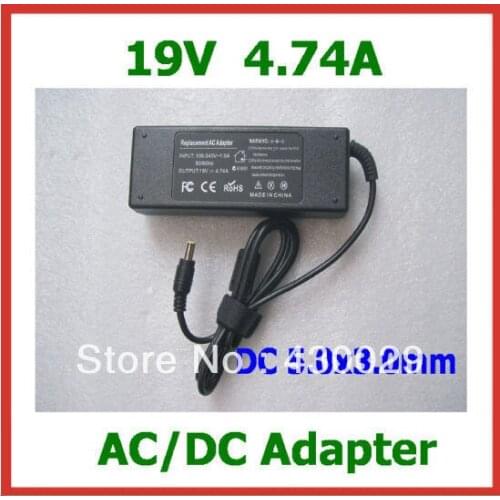 10pcs Replacement AC Adapter 19V 4.74A 90W DC 5.0x3.0mm Power Supply Laptop Charger for HP with AC Cable High Quality