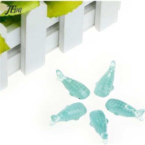 5pcs Spot Shark Fish Miniatura Dollhouse Garden Home Bonsai Decoration Mini Toy Miniature pvc Craft Ornaments Micro Decor DIY