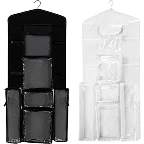 8 Pockets Over The Door Organizer Durable Oxford Fabric Hanging Storage Bag