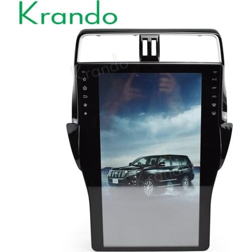 Krando 16"Android 9.0 for TOYOTA Prado 2018-2020 Car stereo with screen car radio dvd player Android multimedia navigation