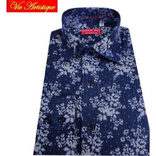 Мужские джинсовые рубашки Davidartlife China At AliExpress