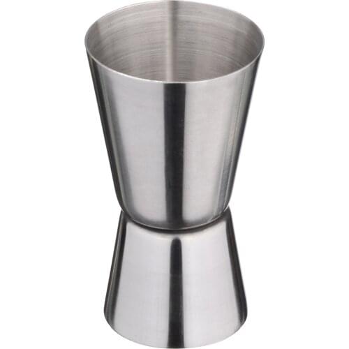Double sided Jigger Cup Liquor Bar Measuring Cup Stainless Steel Cocktail Bartender Drink Mixer For Bar Accessories