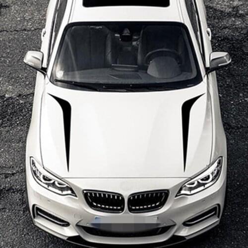 Hood imitation carbon fiber car stickers modified car strip tattoo stickers hood personalized garland stickers universal type