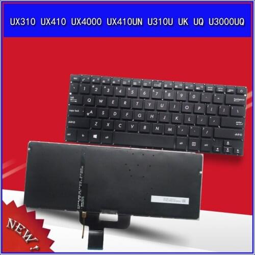 Laptop Keyboard For ASUS UX310 UX410 UX4000 UX410UN U310U UK UQ U3000UQ Notebook Replace Keyboard