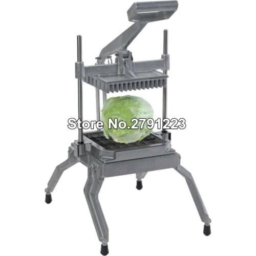 Commercial Lettuce Cutter Cuts Squares Cheese Slicer 1"*1"Lettuce Cutter Manual Home Vegetable Cutting Machine Slicer