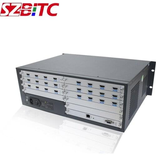 SZBITC Image Splicing Processor 12x12 16x16 HD Matrix Seamless Switching PIP Arbitrary Windows Roaming For LCD TV Displayer