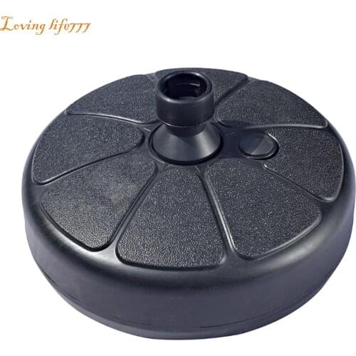 Round Outdoor Garden Beach Sand Fillable Umbrella Stand Parasol Base Holder Can Support Beach Umbrellas Wedding Arches #LR1