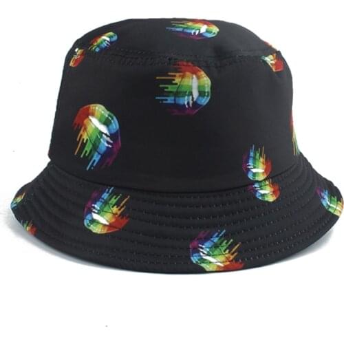 Unisex Harajuku Bucket Hat Outdoor Fishing Hip Hop Cap Men Women Summer Bob Fisherman Hat Bucket Gorro Pescador