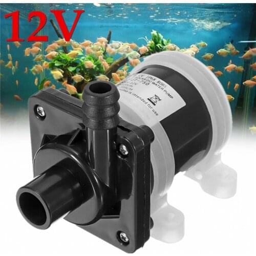 DC 12V Solar Powered Water Pump Motor 700L/H Brushless Magnetic Submersible Pumps Electric Submersible Water Power Pumps