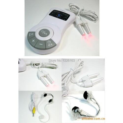 Full English Low frequency physiotherapy laser chronic hypertrophic rhinitis apparatus for treatment of rhinitis nasal problem