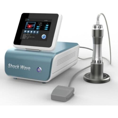 Professional Shock Wave Therapy Machine Relaxation Treatment Relieve Pain Physiotherapy Massager with 7 Tips for ED Body Joint