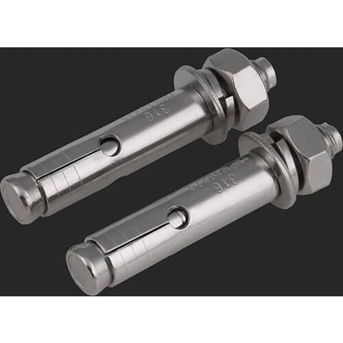 Expansion Bolts A4 Stainless Sleeve Anchors for Masonry Brick Concrete M6 - M12