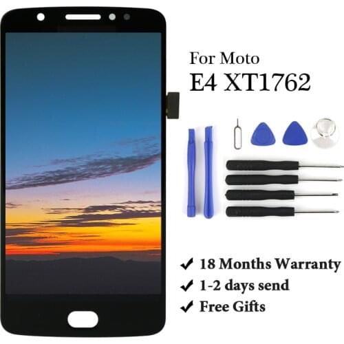 For Motorola E4 xt1762 XT1772 LCD Display Touch Screen Digitizer Assembly For moto e4 XT1762 XT1772 LCD display For Moto E4 LCD