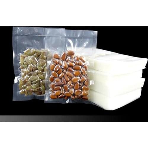 100PCS Multi-size Vacuum Bag Food Fresh Keeping Bag Vacuum Sealer Bag Food Storage Bags Kitchen Food Packing Pouch Saran Wrap