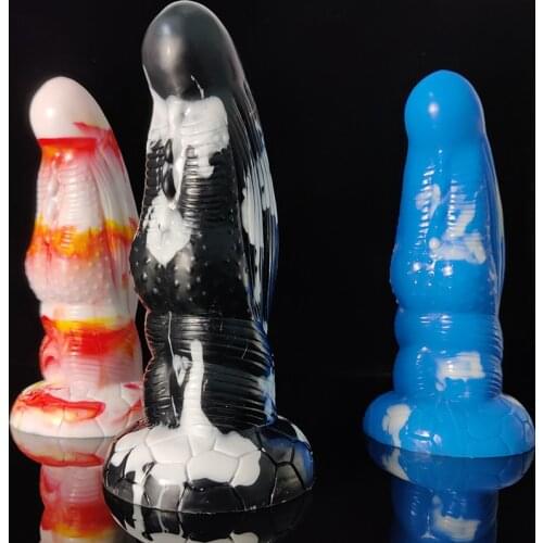 Colorful Large Anal Plug Sex Toys For Women Men Lesbian Huge Big Dildo Butt Plugs Male Prostate Massage Female Anus Expansion 18