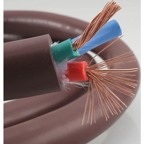 Hifi audio Hexlink series golden 5 audio power cable DIY hifi cable