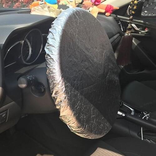 Car Sun Protector steering wheel Shade Sunshade Cover for Opel Astra J Corsa D Zafira C Mokka Insignia Cascada Karl Adam Meriva