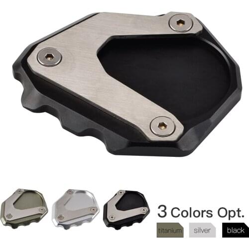 NiceCNC Side Kick Stand Pad Enlarge Extension for BMW R NineT R9T 2014 2015 2016 CNC Kickstand Side Stand Plate Extension Pad