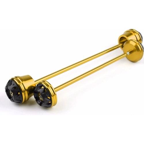 For YAMAHA MT07 MT-07 FZ-07 FZ07 2014 2015 2016 2017 Motorcycle Axle Rear Fork Wheel Protector Sliders Falling Protection