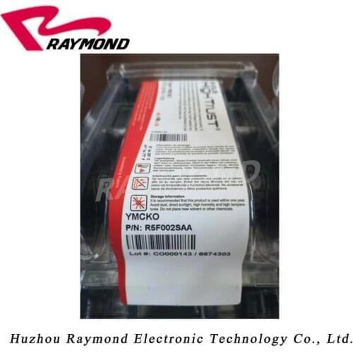 Evolis R5F002SAA Color Ribbon - YMCKO - 200 prints