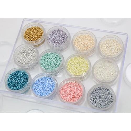 Imported From Japan MGB Rice Beads 2mm Cream Metallic Color French Embroidery Decoration