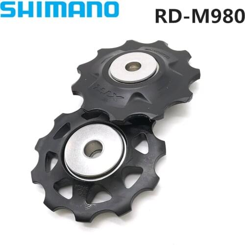 SHIMANO XTR Mountain Bike Iamok RD-M980 DYNA-SYS Guide & Tension Pulley Set for RD-M986/M985/M981/M820 Bicycle Parts