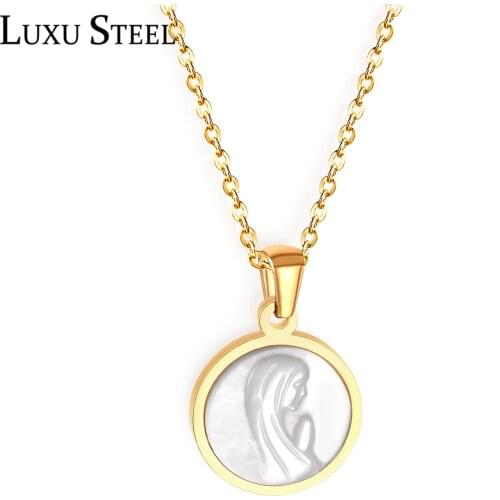LUXUSTEEL Religious Pendants