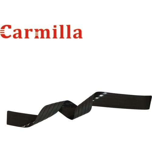 Carmilla New Rubber Rear Guard Bumper Protector Trim Cover Stickers For Volvo S40 S60 S70 S80 S90 V40 V50 V60 V70 V90 XC60 XC70