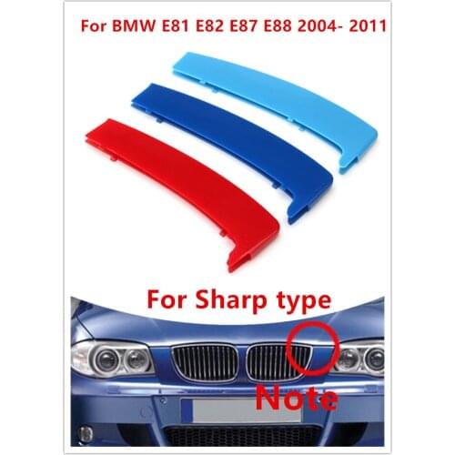 Front Grill Grille Cover Trim High Quality For BMW Series 1 E81 E82 E87 E88 2004-2011