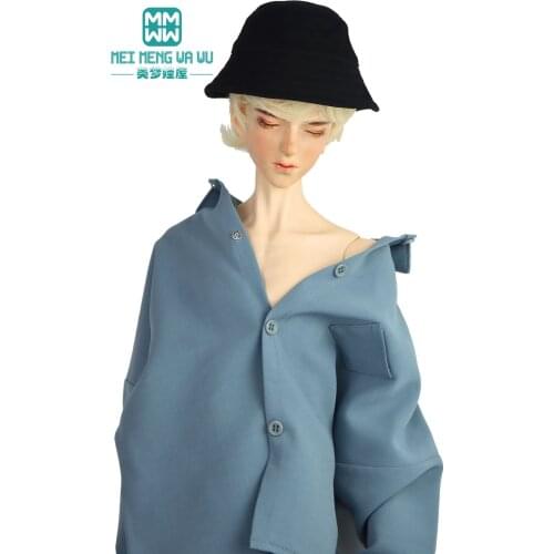 Fits 1/3 65-75cm BJD uncle doll clothes Spherical joint doll Fashion loose shirts, T-shirts, shorts