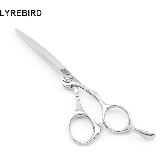 Professional Hair Shears Sliding 5.5 INCH Barber hair scissors Japan 440C Precise Bearing screw Lyrebird HIGH CLASS NEW