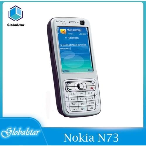 Nokia N73 Refurbished Original Nokia N73 Mobile Cell Phone Unlocked GSM English Arabic Russian Keyboard