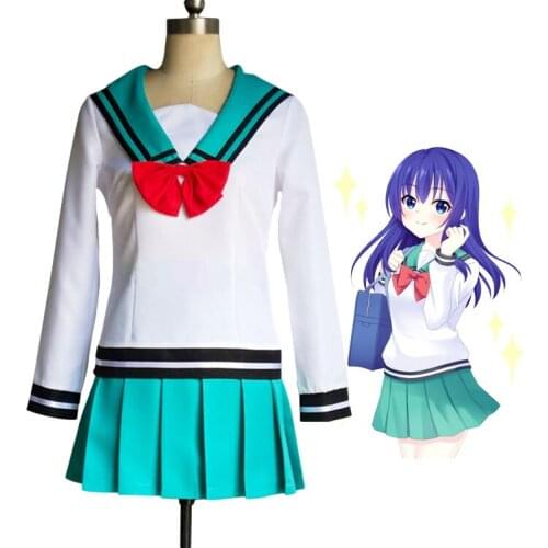 Japan The Disastrous Life of Saiki K. women Teruhashi Kokomi cosplay dress Saiki Kusuo no sai-nan Yumehara Chiyo Costume Custom