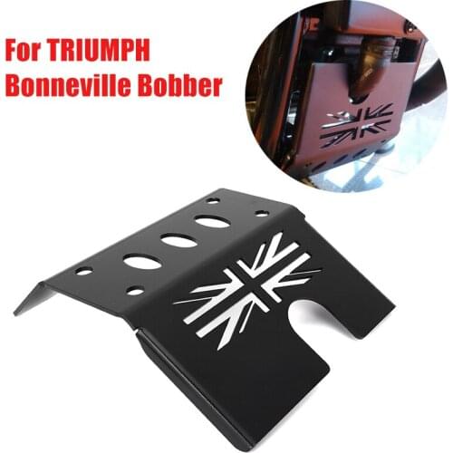 For TRIUMPH Bonneville Bobber Engin eprotection cover Chassis Under Guard Skid Plate Black Motorcycle Engine protection cover